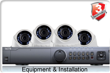 4 Camera Installation With Equipment