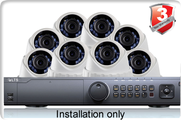 8 Camera Installation Package